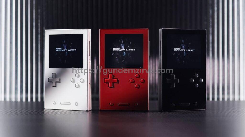 AYANEO Pocket Vert Tanıtıldı: Dikey Portatif Oyun Konsolu Resmen Sahneye Çıktı